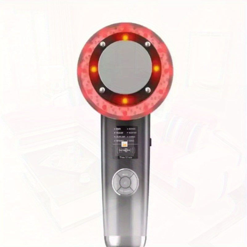 Handheld Home Use 8in 1 Body Slimming Fat Belly Burning Device Multifunction High Frequency Facial Body Massager Device